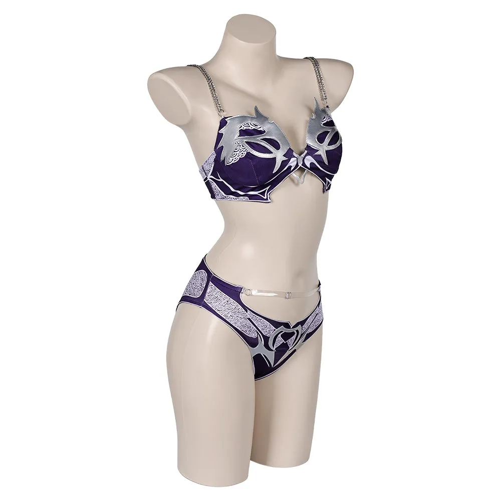 Baldur's Gate 3 Shadowheart Original Sexy BIKINIS Swimwear Swimsuit Cosplay Costume Outfits