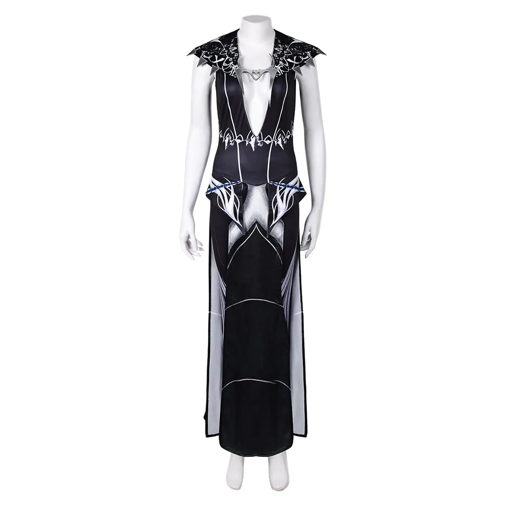 Baldur's Gate 3 Shadowheart Romance Black Suit Cosplay Costume Outfits Halloween Carnival Suit