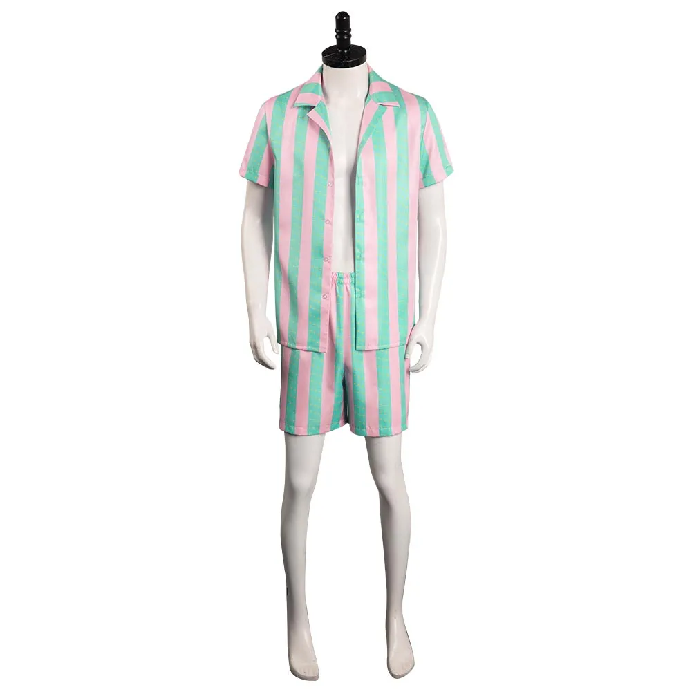 Barbie Ken Beach Outfits Cosplay Costume Halloween Carnival Suit