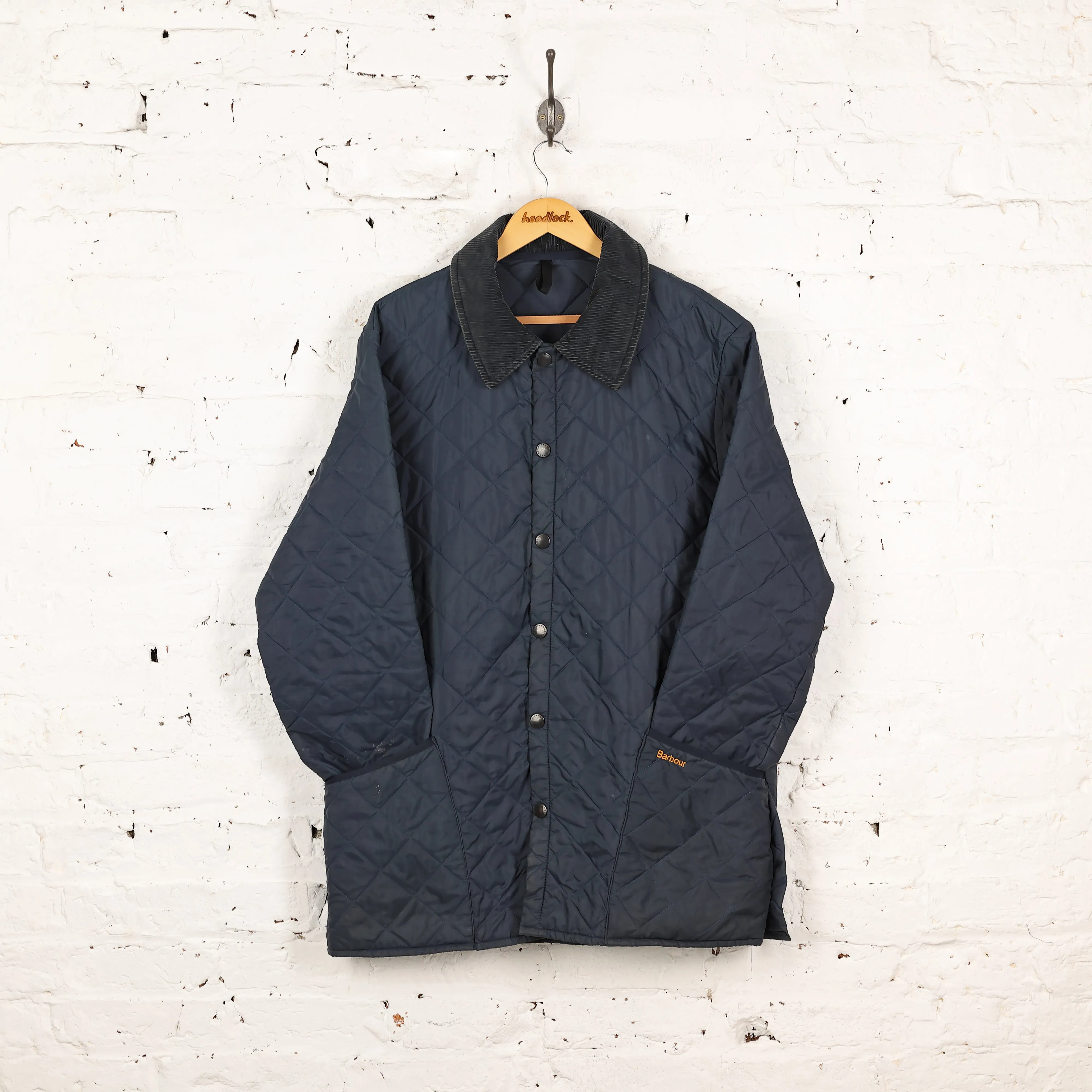 Barbour Liddlesdale Quilted Jacket - Blue - L