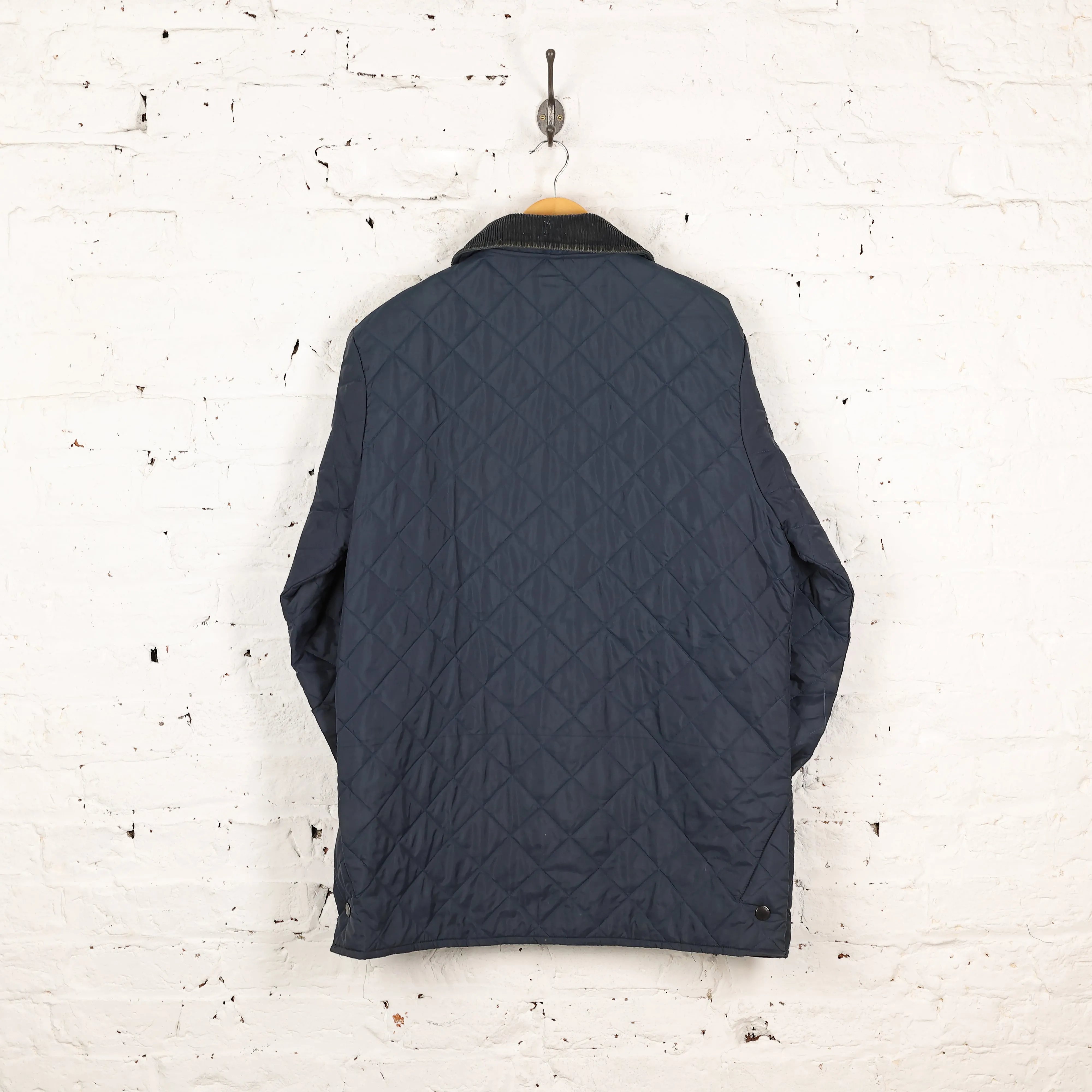 Barbour Liddlesdale Quilted Jacket - Blue - L