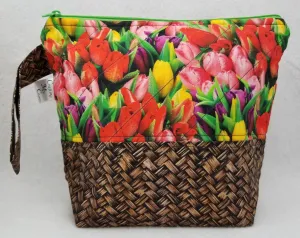 Basket of Tulips - Project Bag - Small