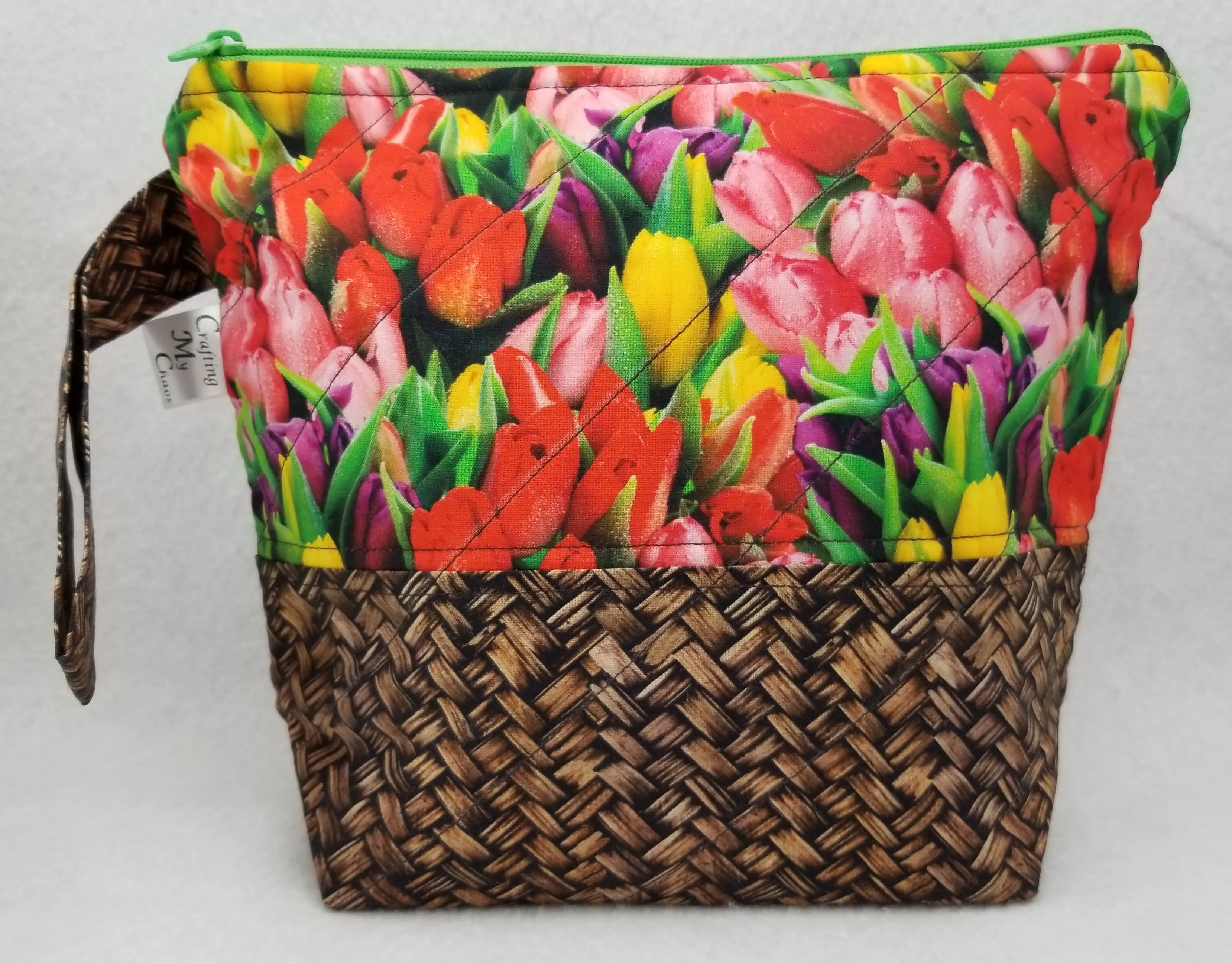 Basket of Tulips - Project Bag - Small