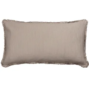 Battersea King Pillow / Taupe S&S 20X36