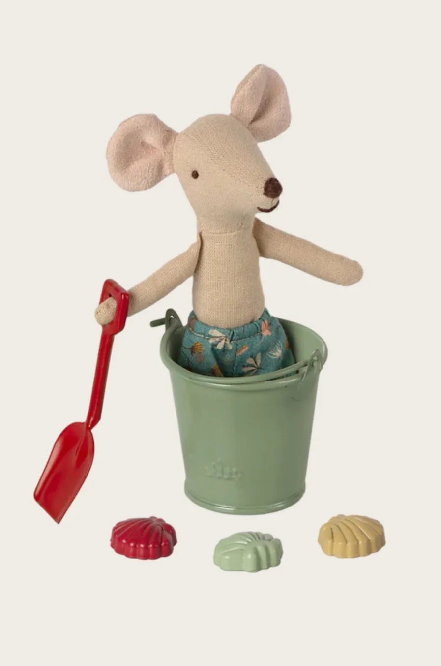 Beach Shovel, Bucket & Shells Set- Mouse