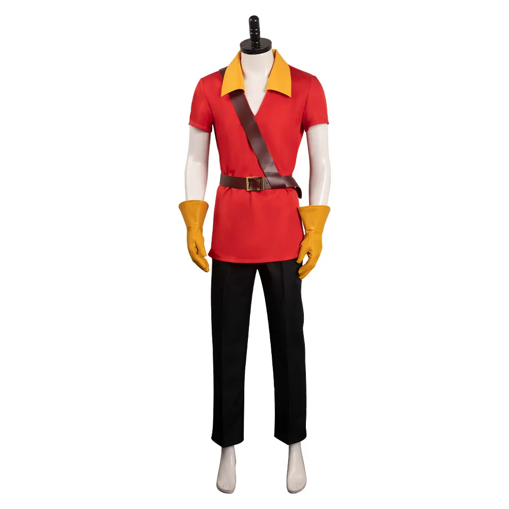 Beauty and the Beast Gaston Cosplay Costume Outfits Halloween Carnival Suit