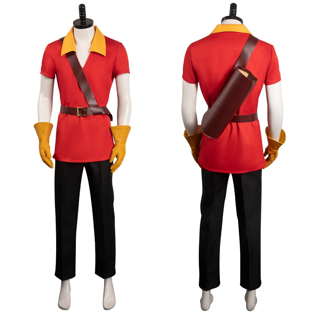 Beauty and the Beast Gaston Cosplay Costume Outfits Halloween Carnival Suit