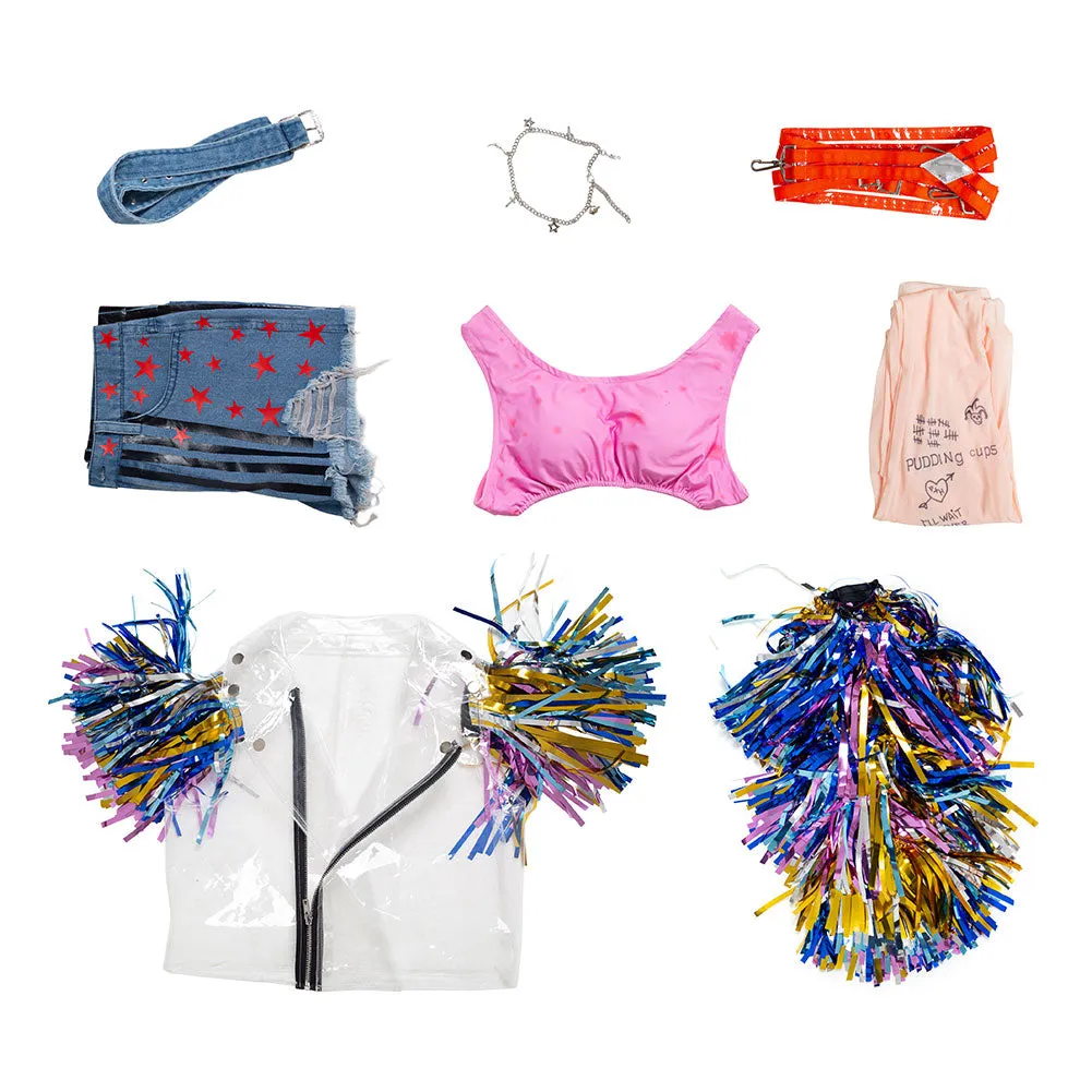 Birds of Prey (And the Fantabulous Emancipation of One Harley Quinn) Cheerleader Outfit Cosplay Costume