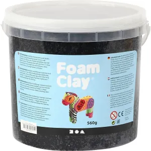 Black Colour Modelling Material Small Beads With Plastic Bucket 560 g