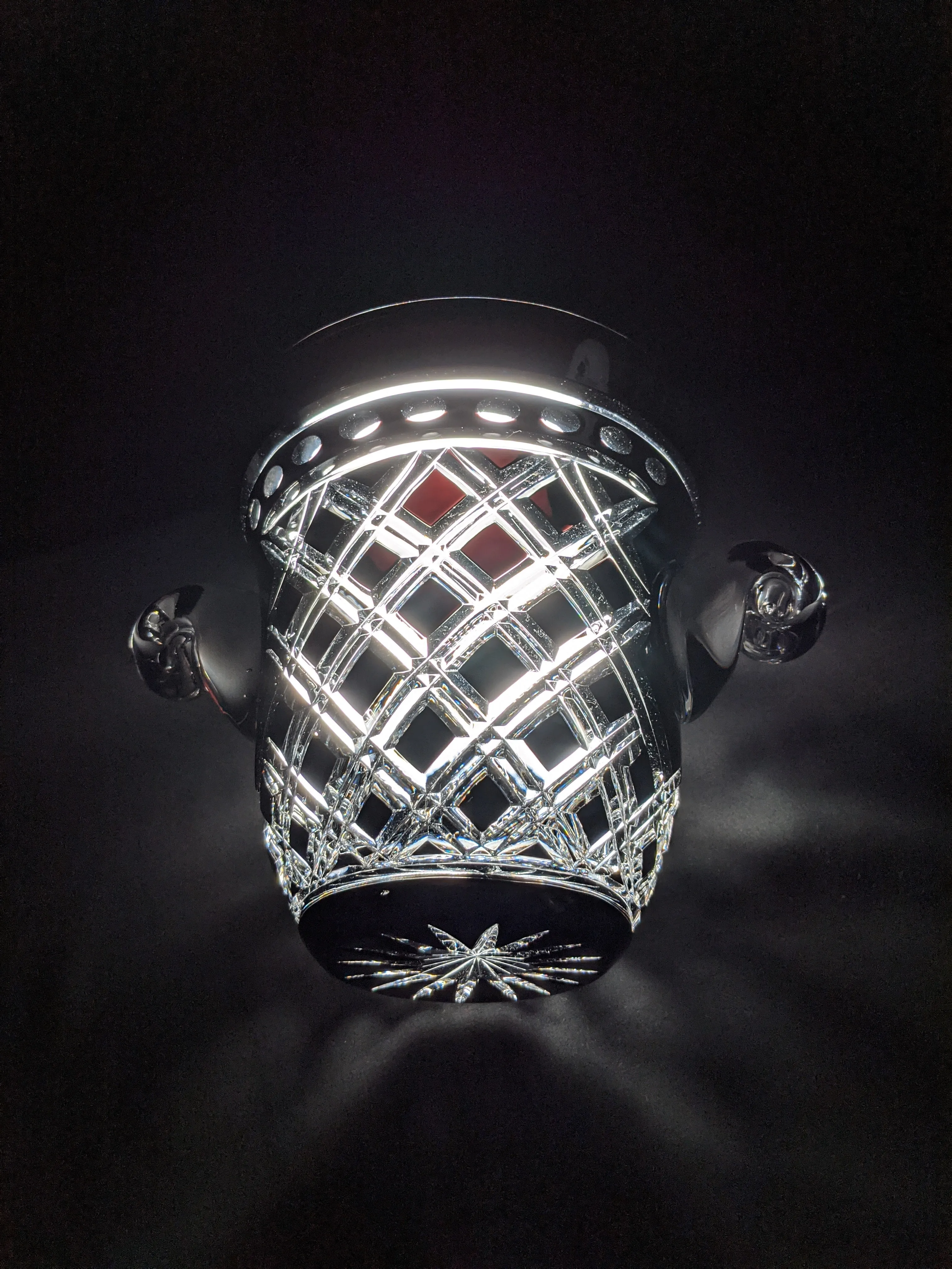 Black Crystal Champagne Ice bucket without  the original box