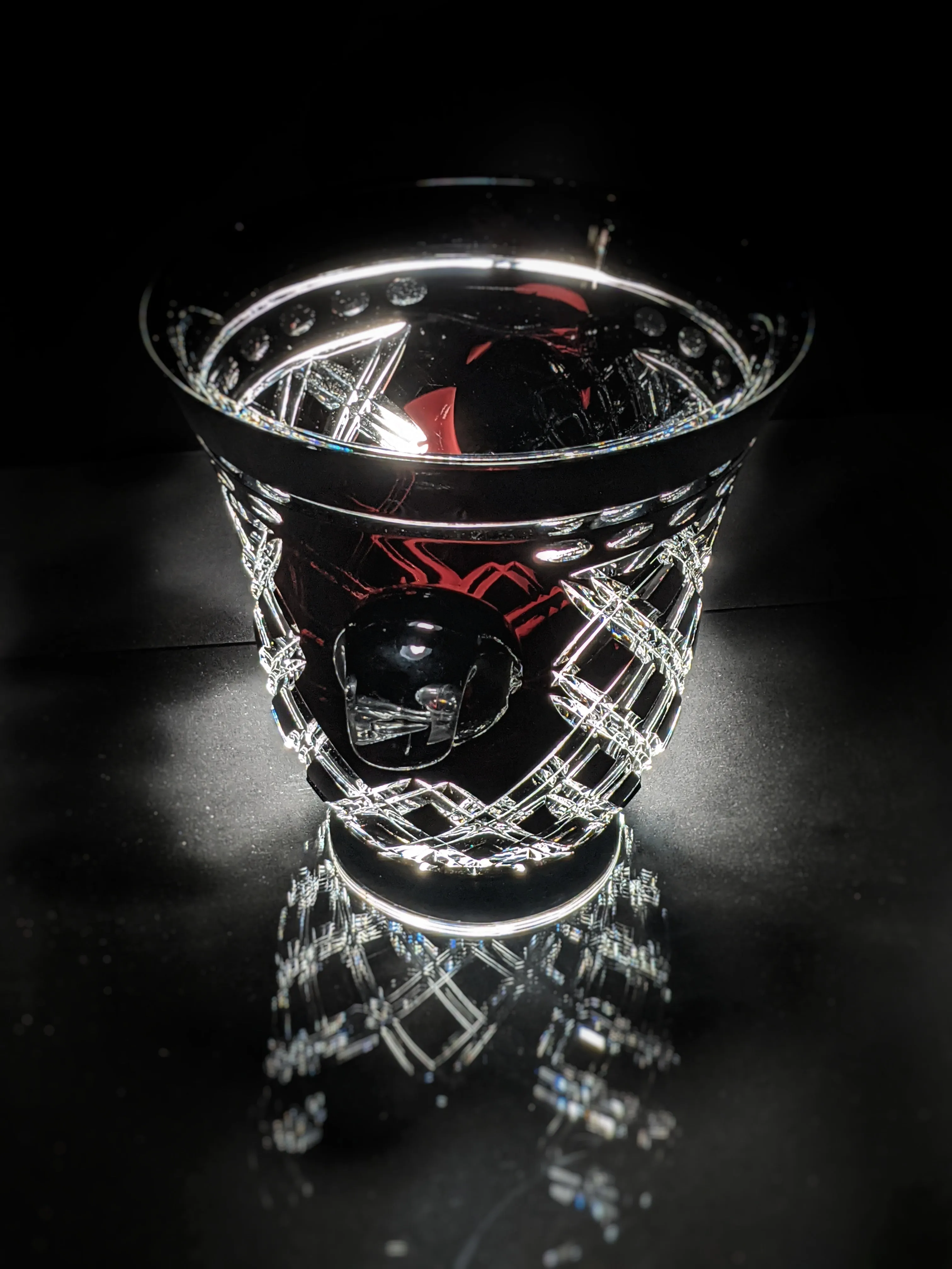 Black Crystal Champagne Ice bucket without  the original box