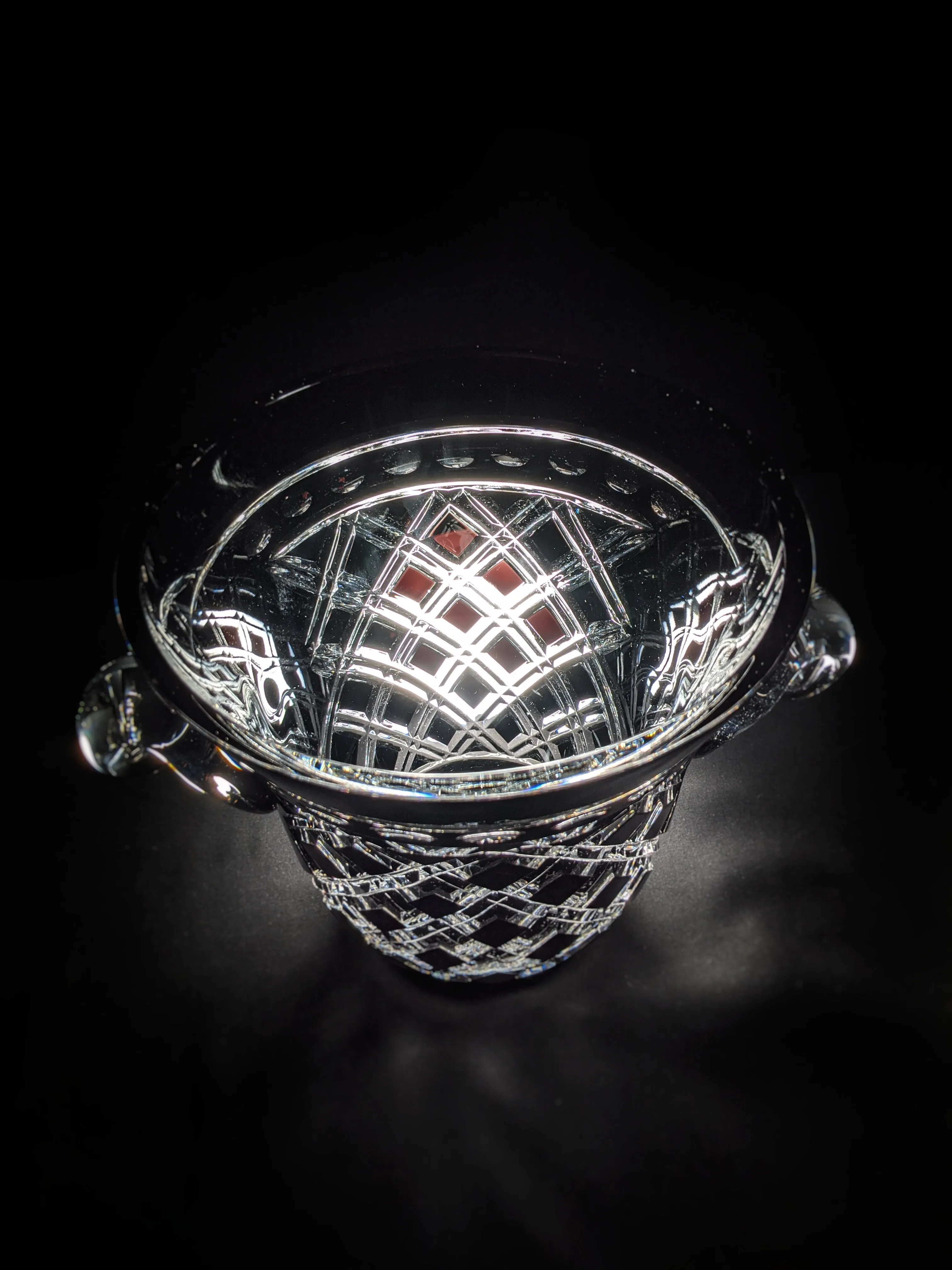 Black Crystal Champagne Ice bucket without  the original box