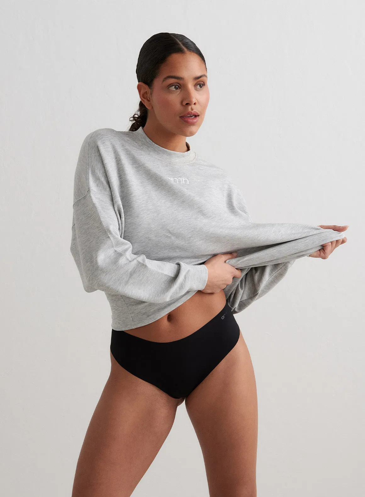 Black Soft Cheeky Hipster