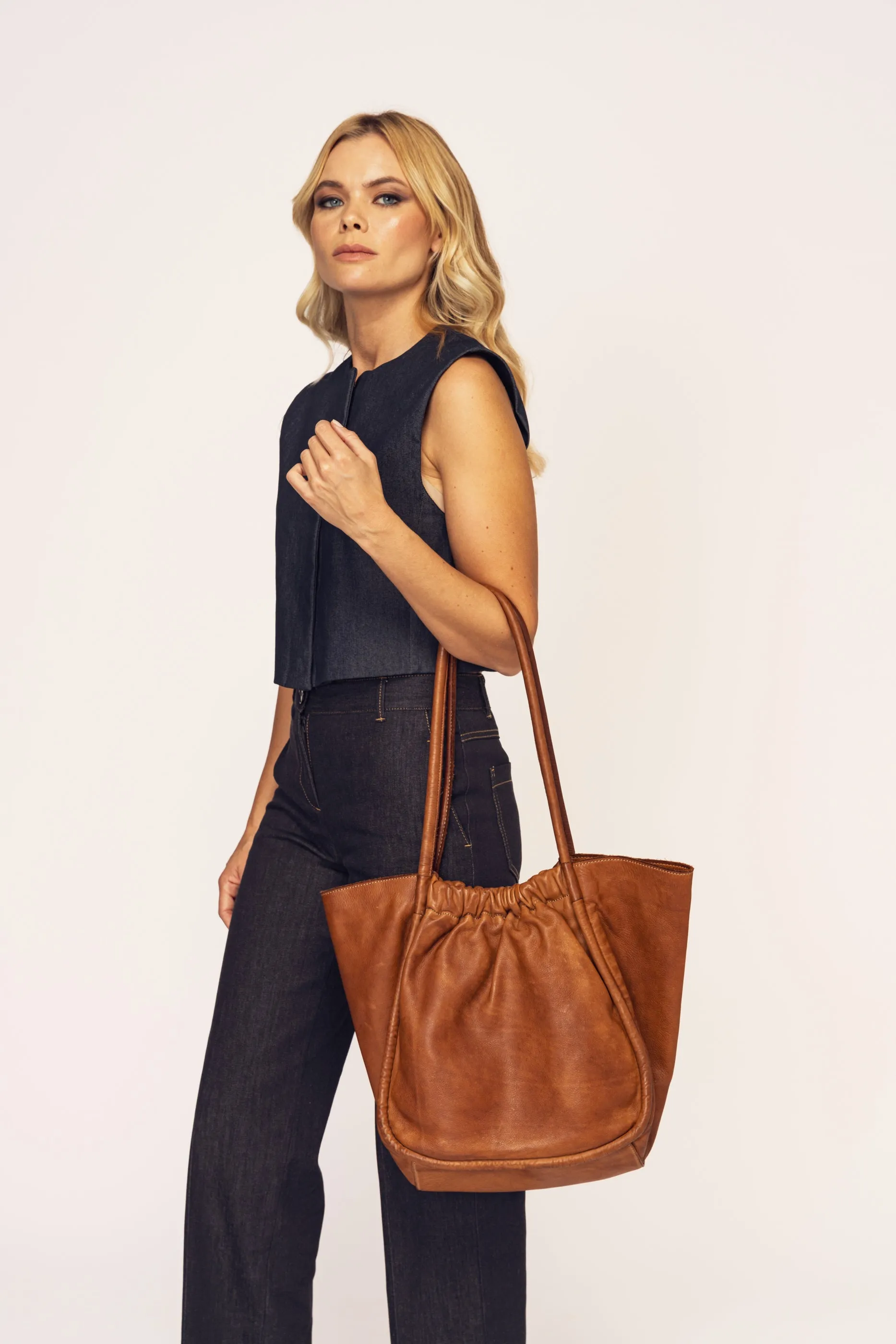 Bliss Tote Shoulder Bag - Lusher Archives - Final Sale - Canada