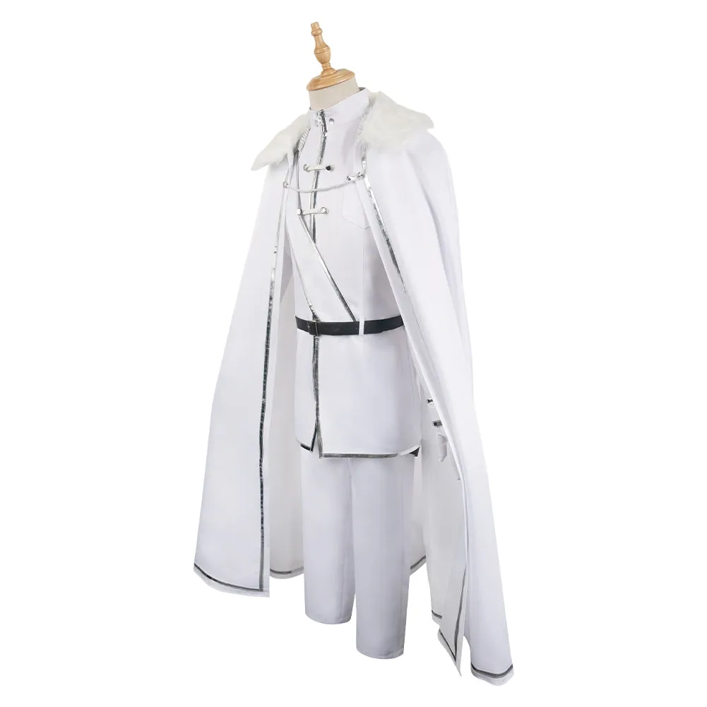 Blue Lock White Military Uniform Cosplay Costume Outfits