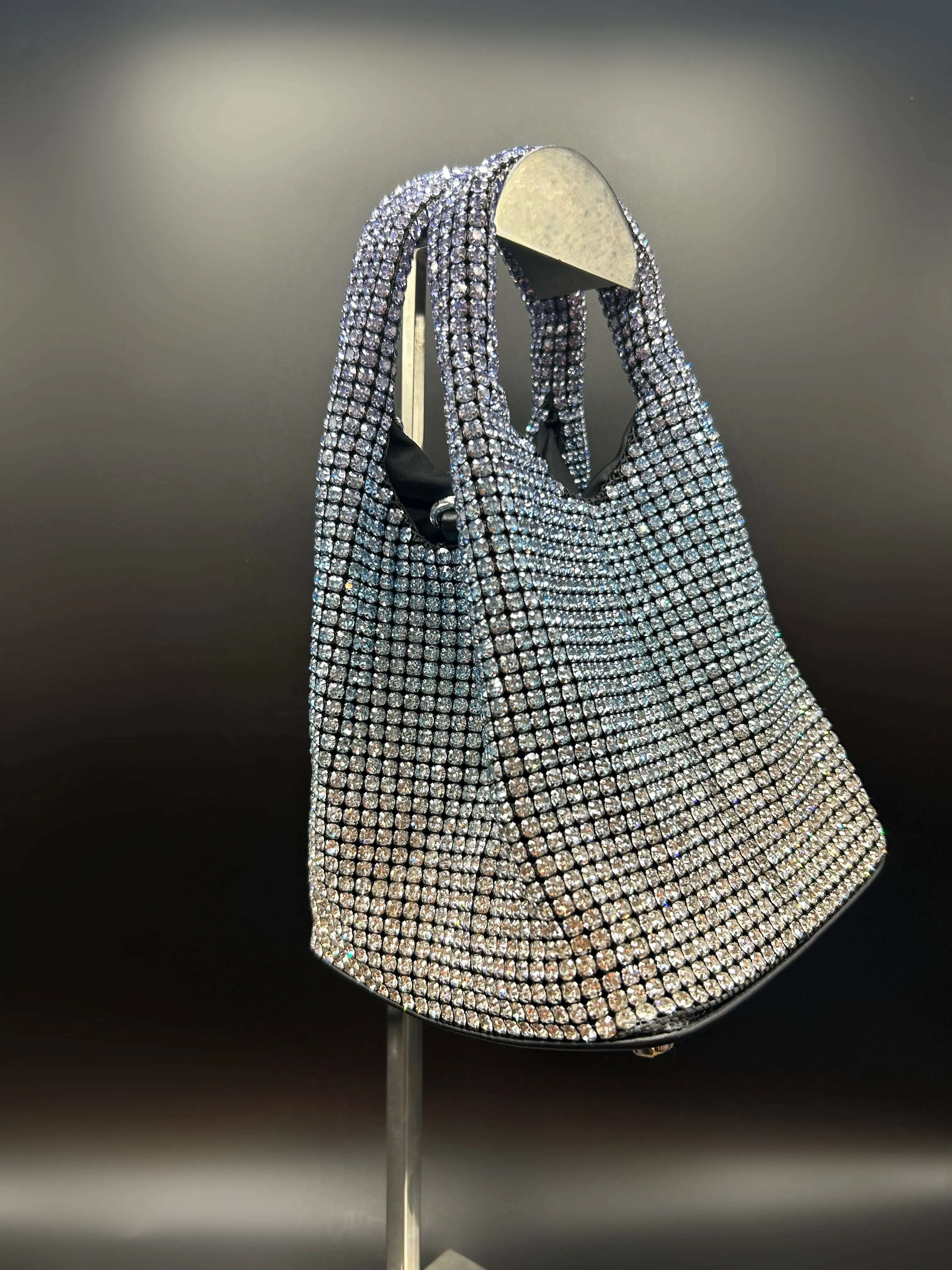 Blue Ombré Bucket Bag