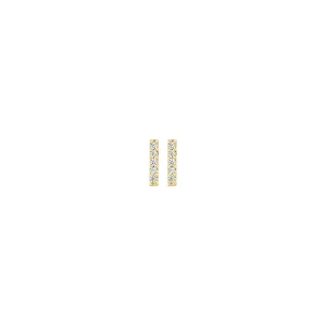 Blush - Boucles d'oreilles - Or Jaune 14k, Zircon (7196YZI)