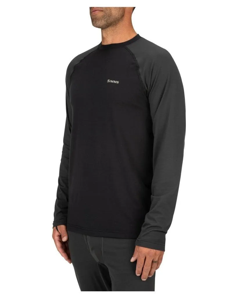 Bluza termo SIMMS Lightweight Baselayer Top Black
