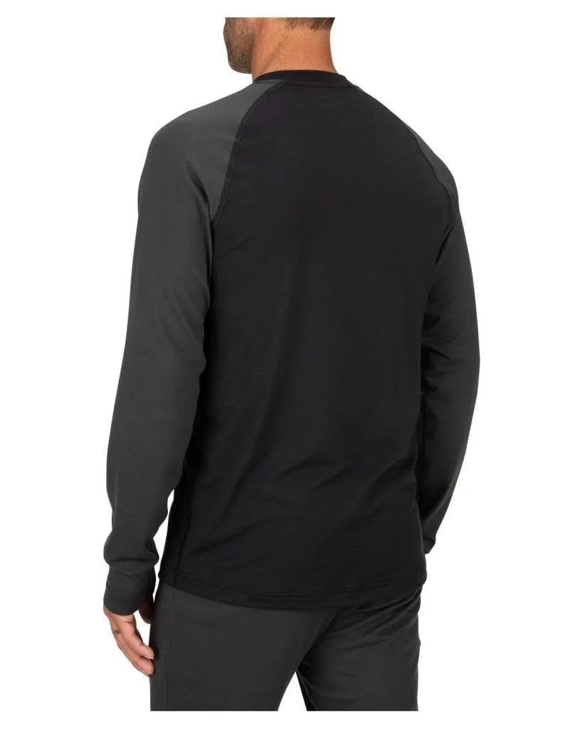 Bluza termo SIMMS Lightweight Baselayer Top Black