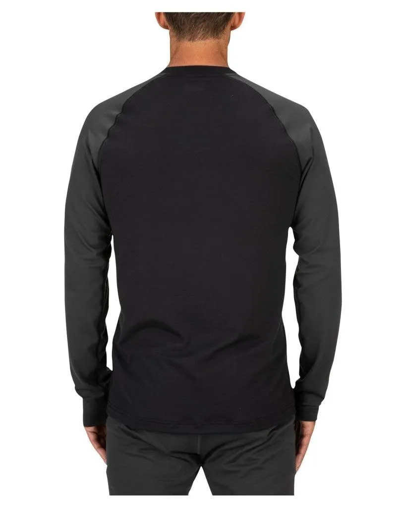 Bluza termo SIMMS Lightweight Baselayer Top Black