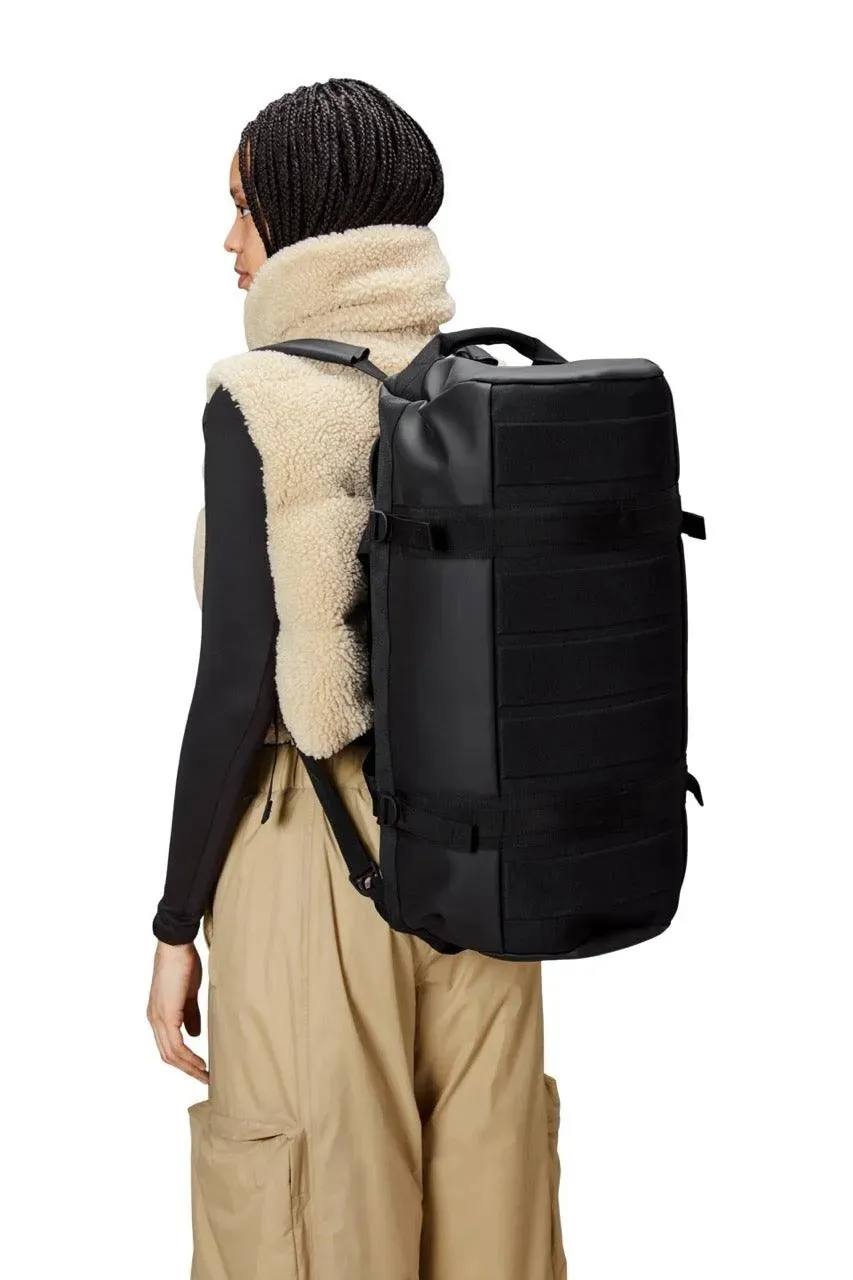 Bolso Rains Texel Duffel Small Negro