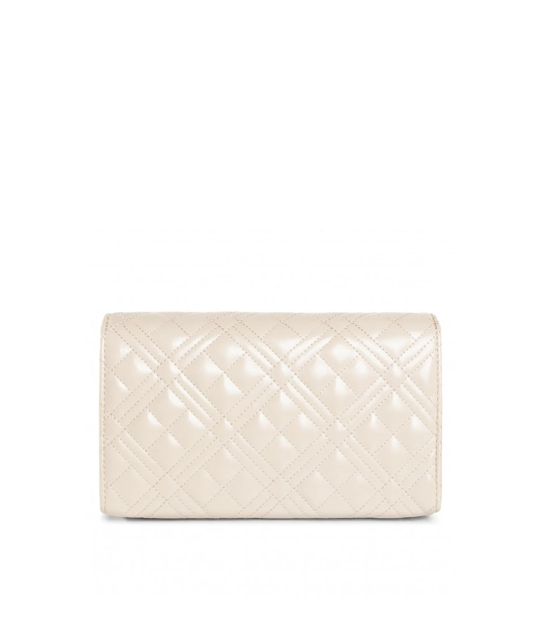 Borsa Quilted Nappa Pu - Avorio