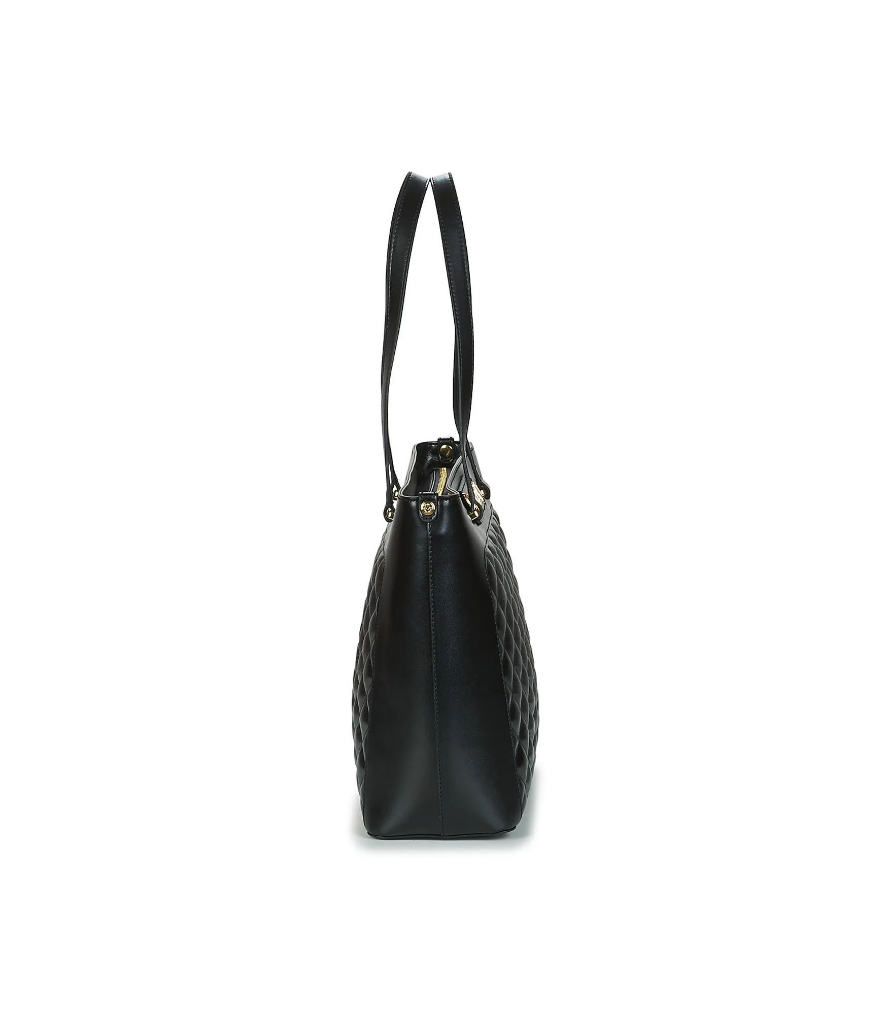 Borsa Quilted Nappa Pu - Nero