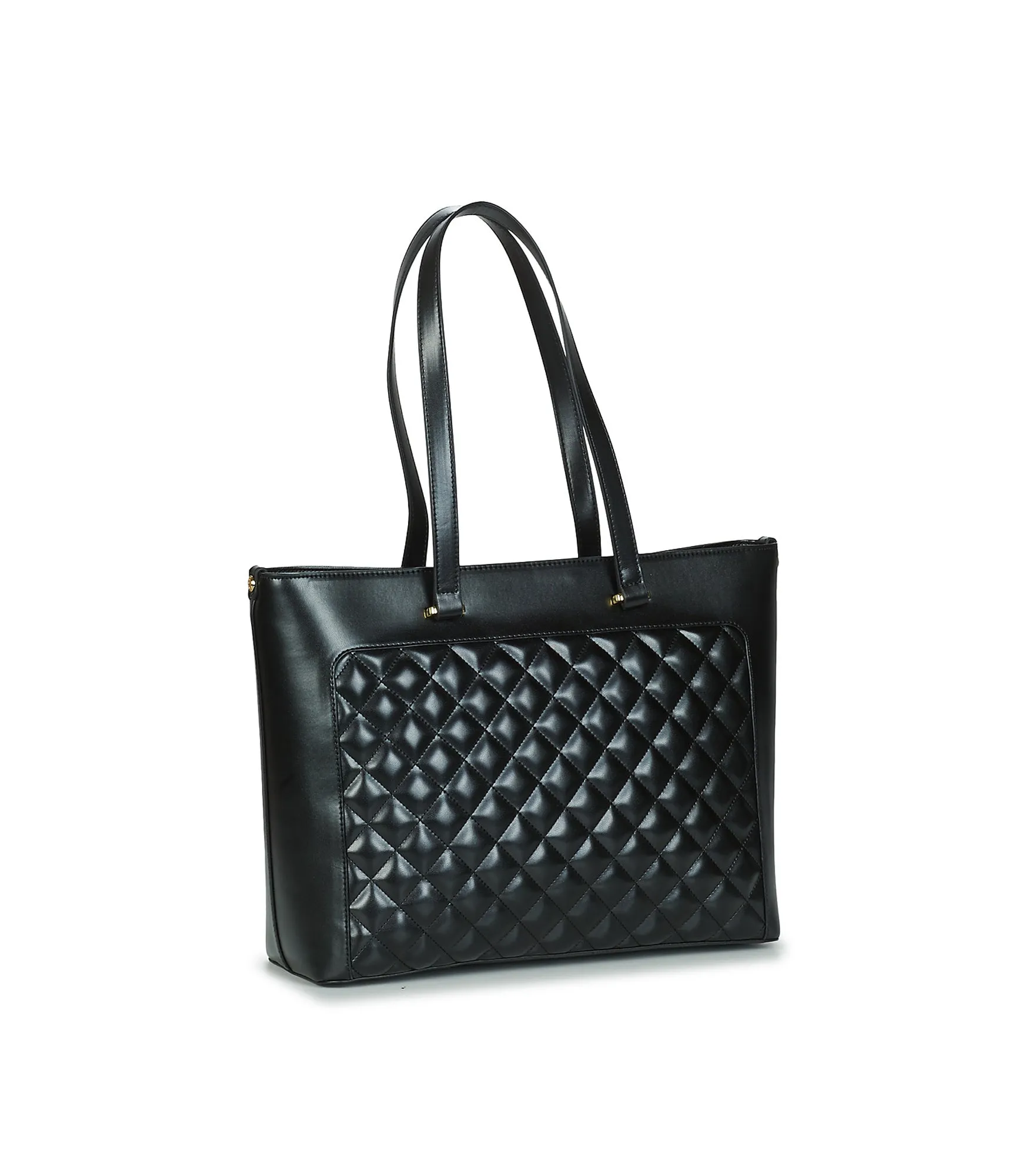 Borsa Quilted Nappa Pu - Nero