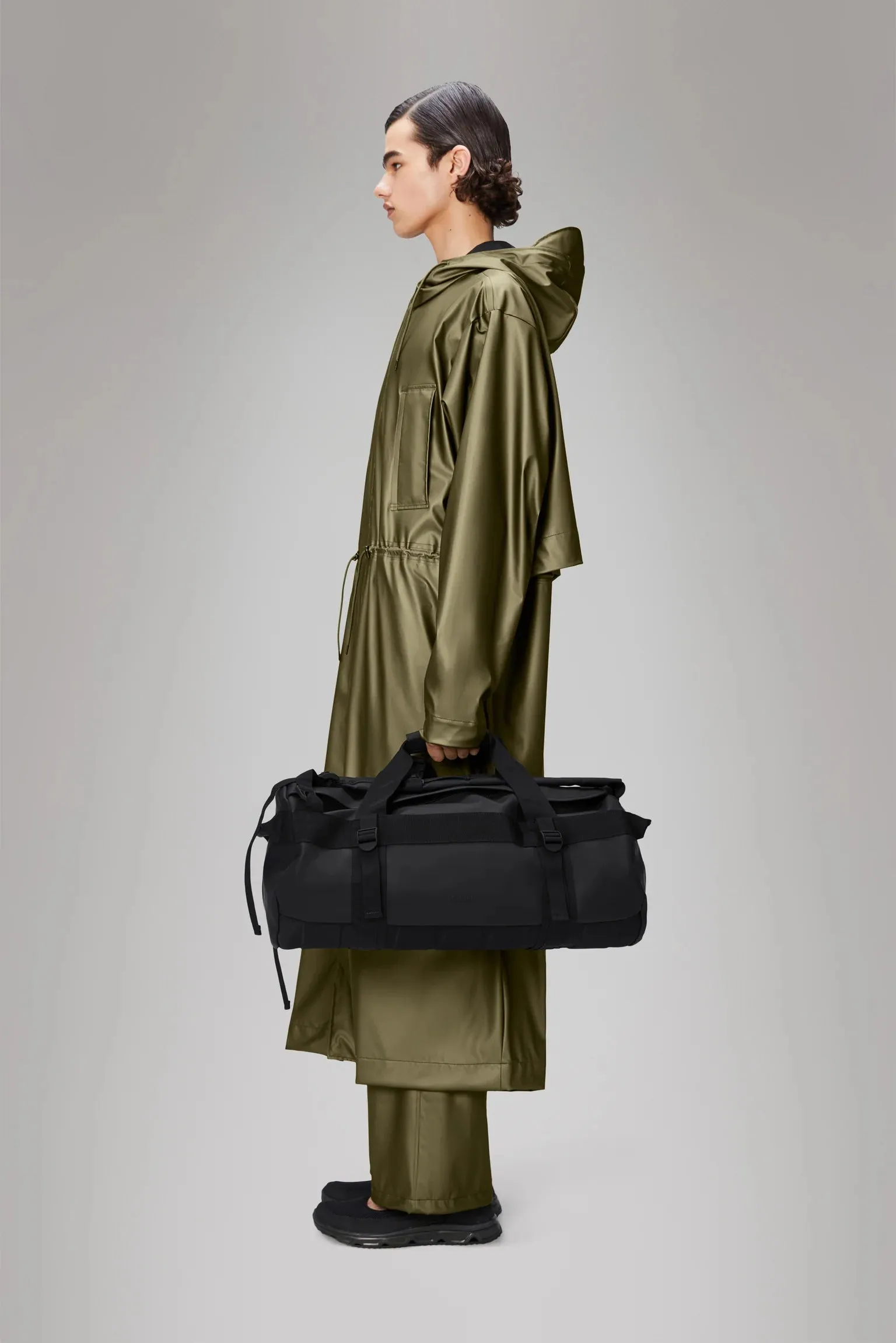Borsone Texel Duffel Bag Small RAINS Impermeabile W3 Drift
