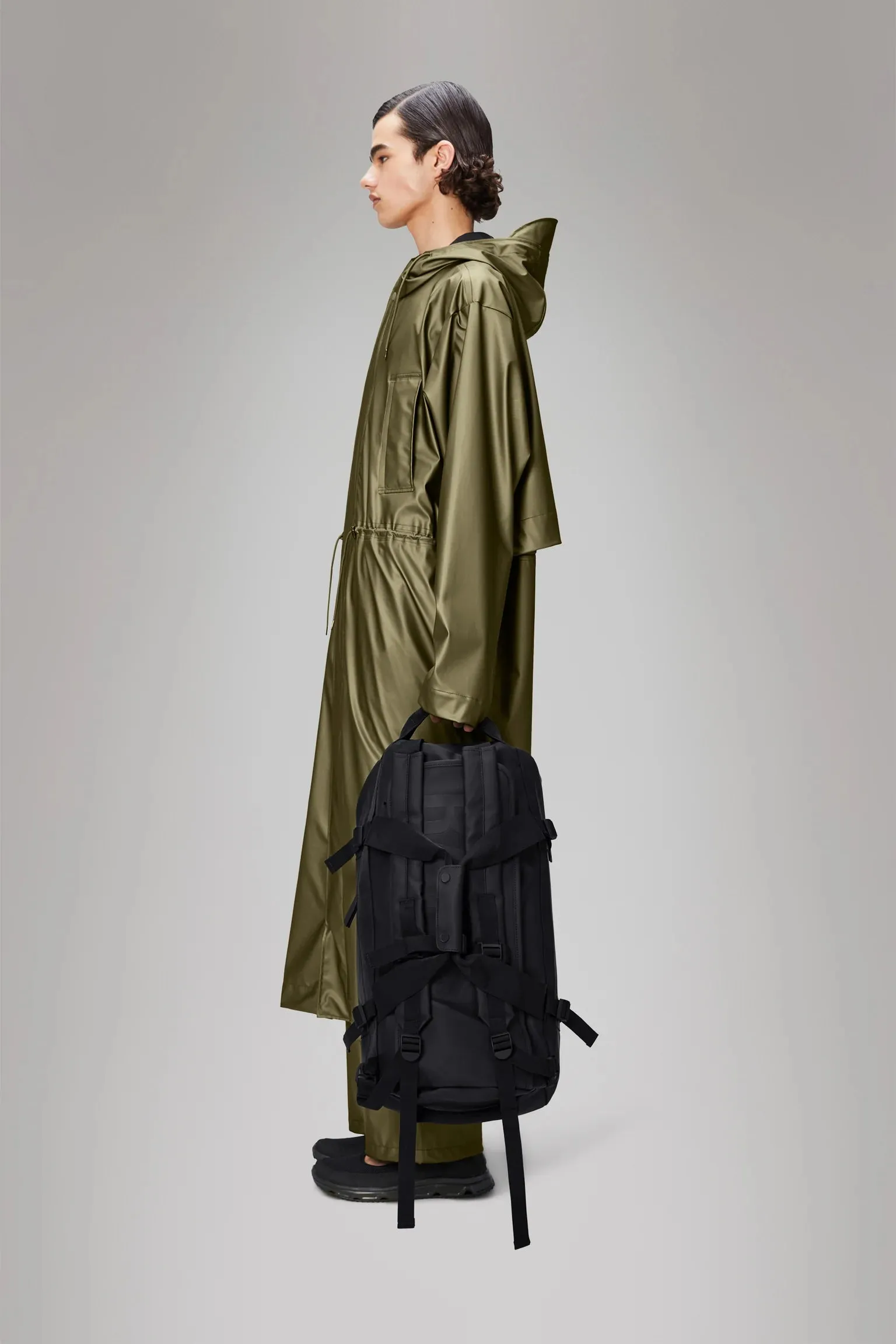 Borsone Texel Duffel Bag Small RAINS Impermeabile W3 Drift