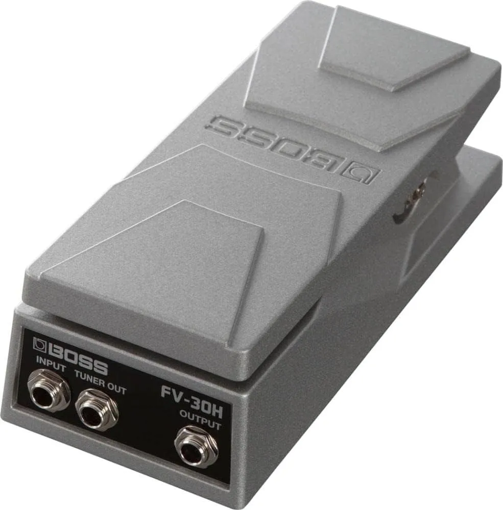 BOSS FV-30H COMPACT HIGH IMPEDANCE DIE CAST MONO FOOT VOLUME PEDAL