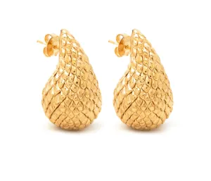 Boucles d'oreilles Giovanni Raspini - Serpent, Plaqué or (12034)