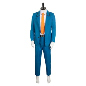 Boukyaku Battery Blue School Uniform Anime Cosplay Costume Outfits Halloween Carnival Suit