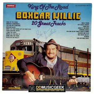 Boxcar Willie: King Of The Road - SIGNED [Preowned Vinyl] VG /VG