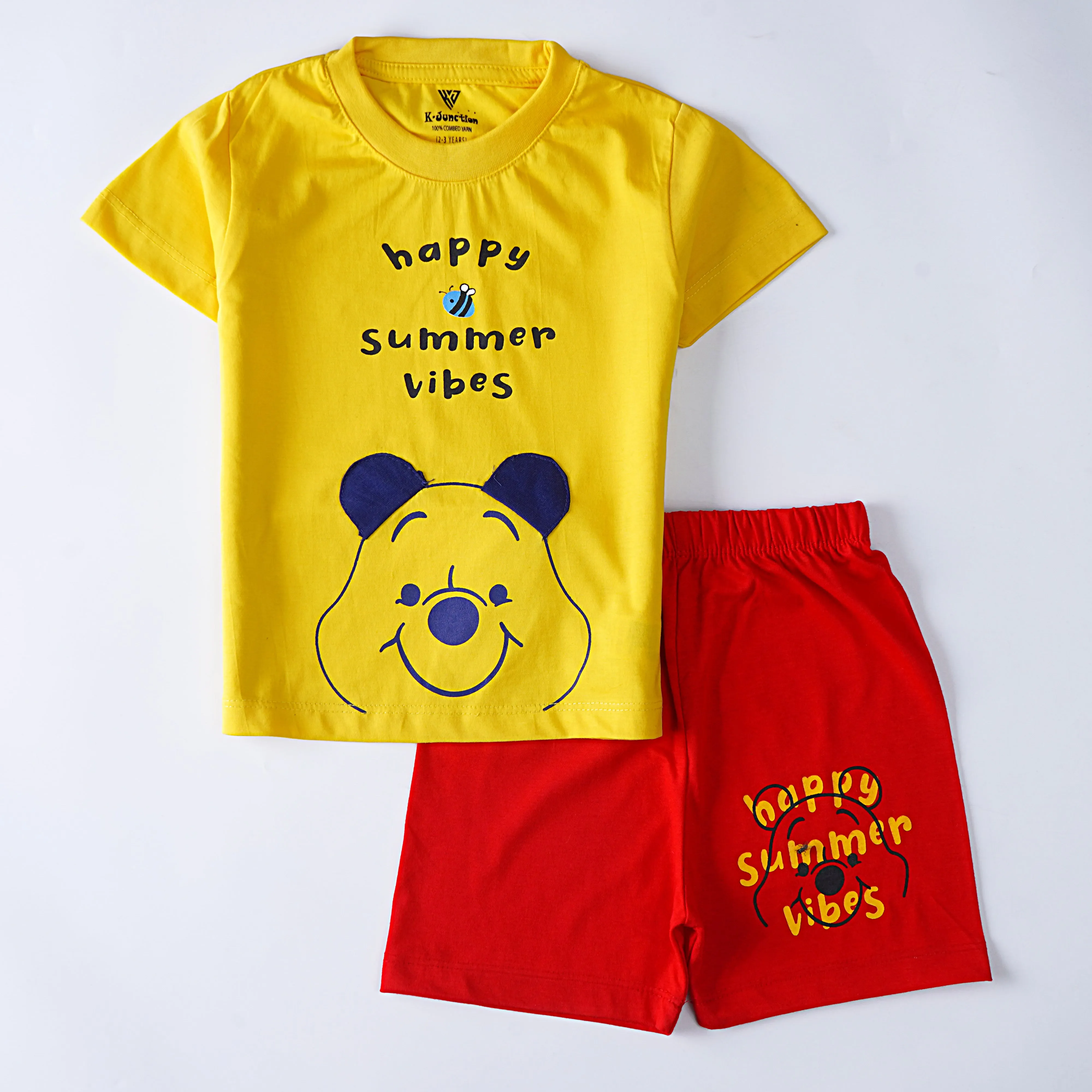 Boys Half Sleeves 2 Piece Suit