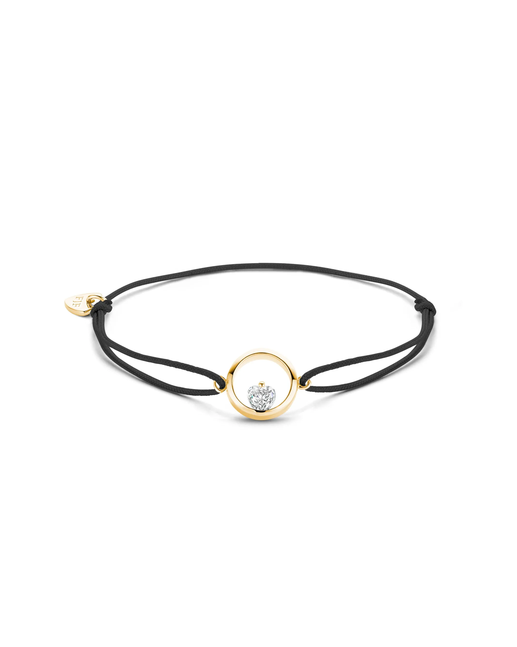 Bracelet FJF - Icon Circles, Plaqué or cordon (FJF0060600SY)