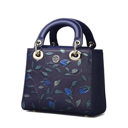Bucket / Crossbody Bag  <br>Genuine-Leather