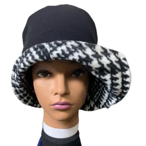 Bucket Hat Houndstooth