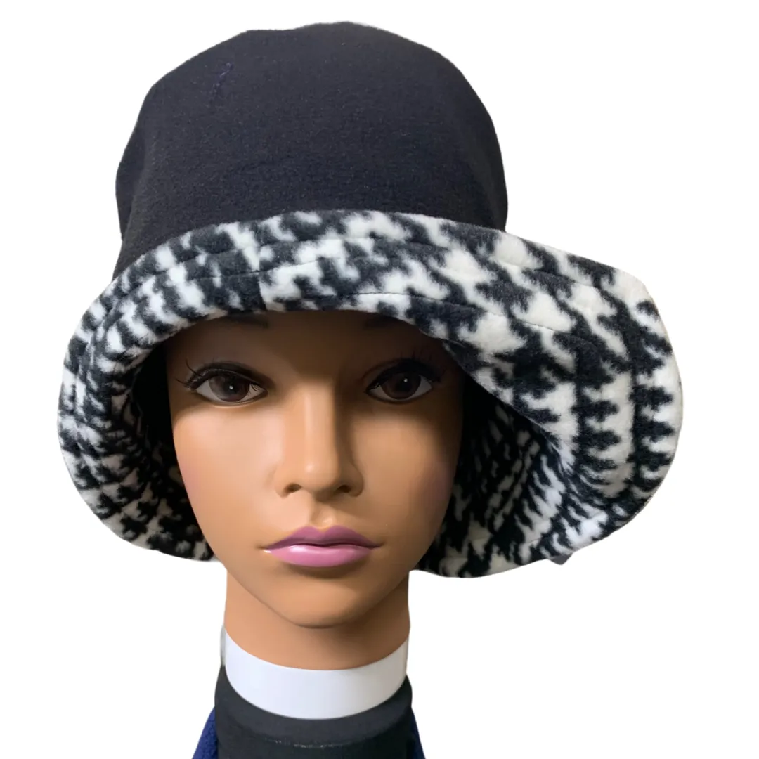 Bucket Hat Houndstooth