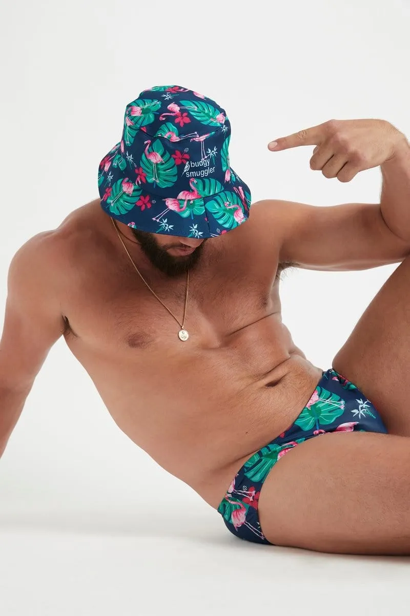 Bucket Hat in Flamingo