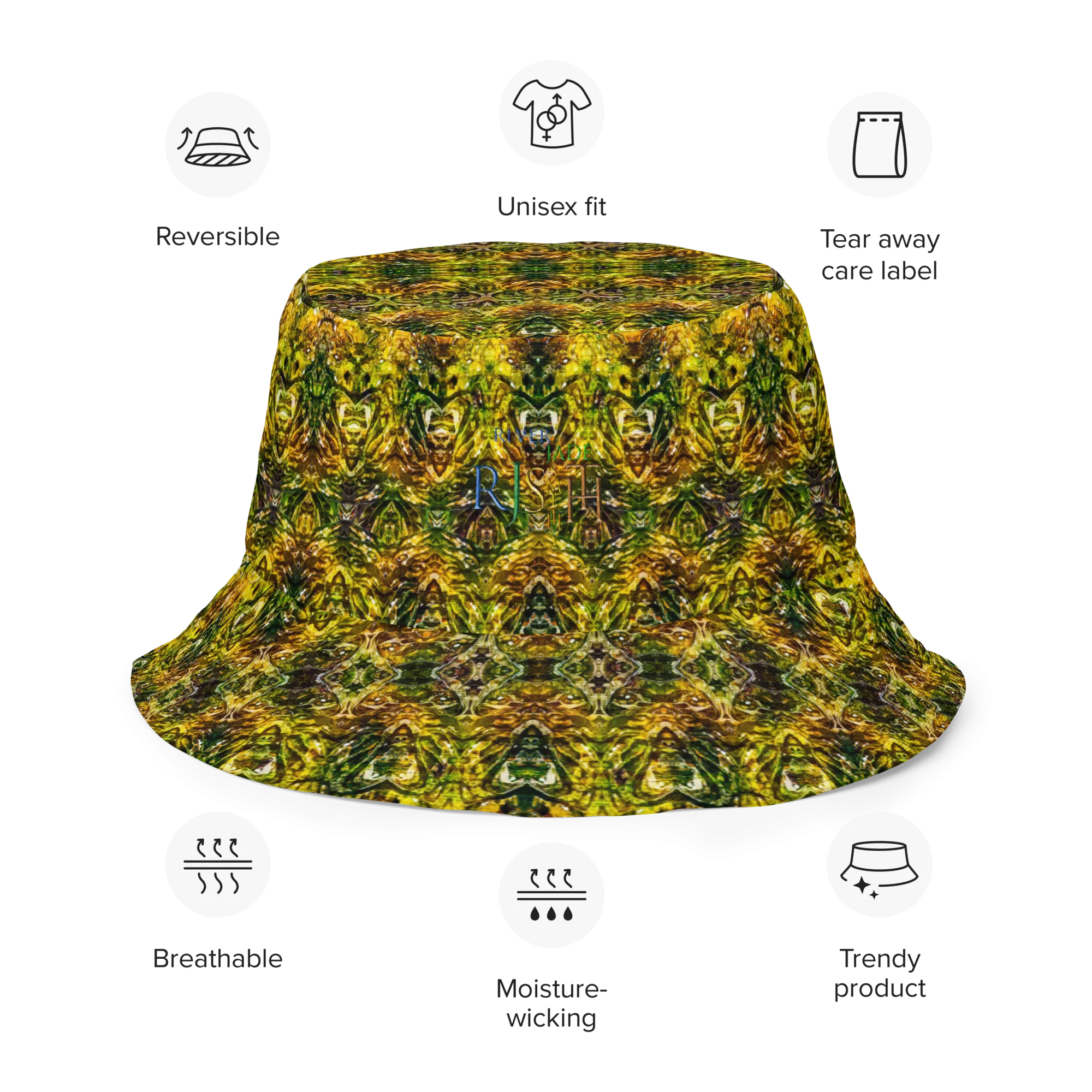 Bucket Hat (Samhain Dreams of Jade 15 of 15 Quindecim ex Quindecim) RJSTHW2024 RJS