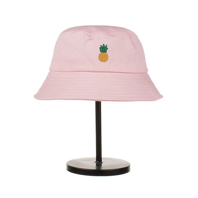Bucket Hat withSubtl Fruit Accent