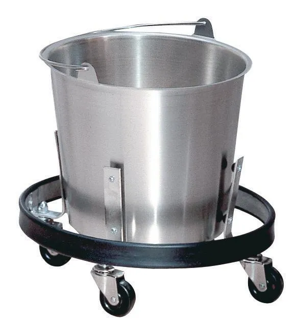 Bucket Kick W/Frame Wheeled S/S 13 Quart by Grahmn Field
