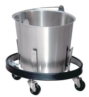 Bucket Kick W/Frame Wheeled S/S 13 Quart by Grahmn Field
