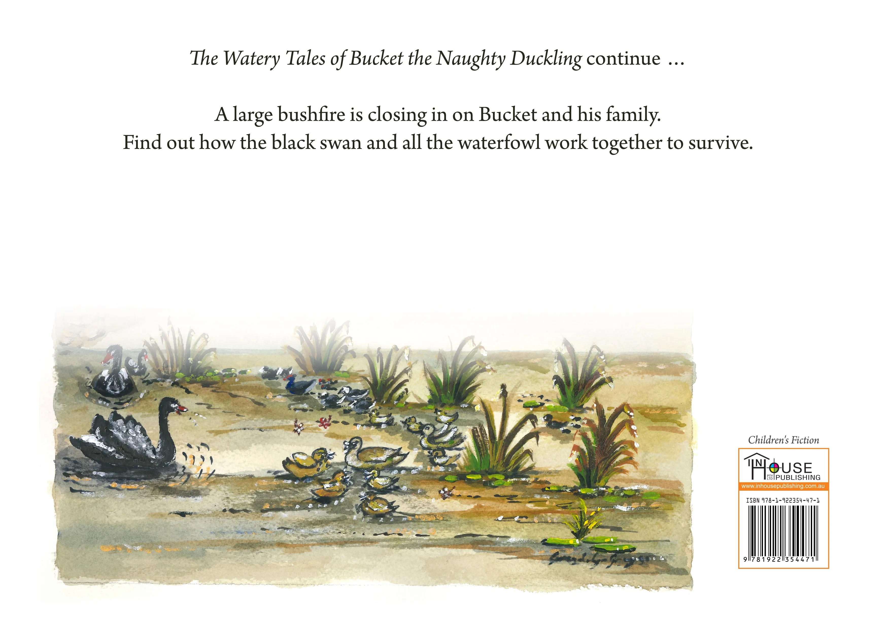 Bucket the Naughty Duckling & the Large Bushfire