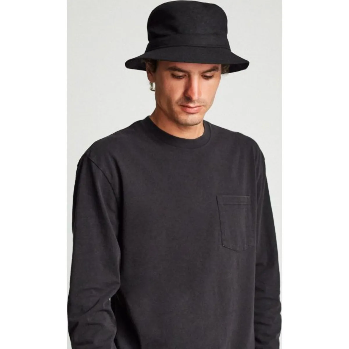 BURROUGHS BUCKET HAT - BLACK