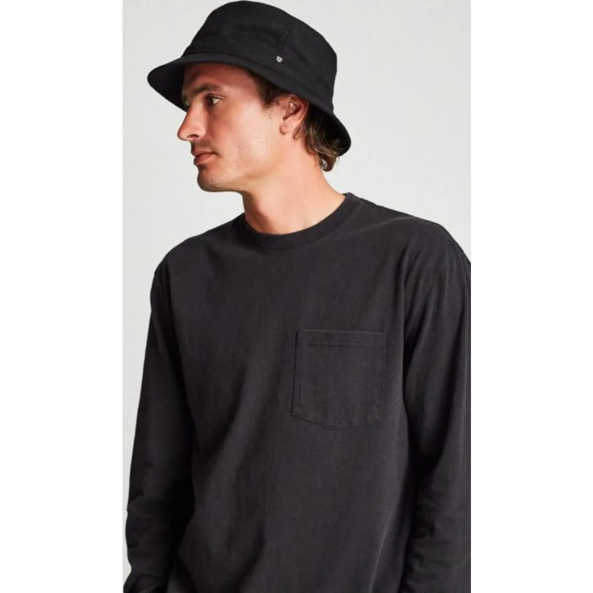 BURROUGHS BUCKET HAT - BLACK