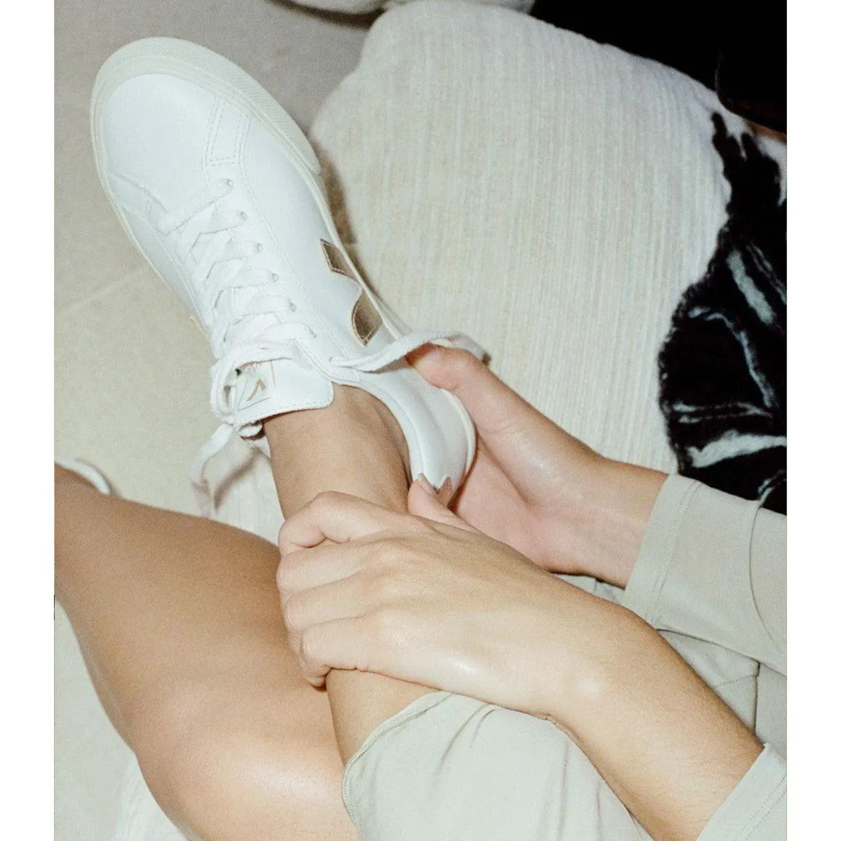 CAMPO CF LEATHER WHITE PLANTINE