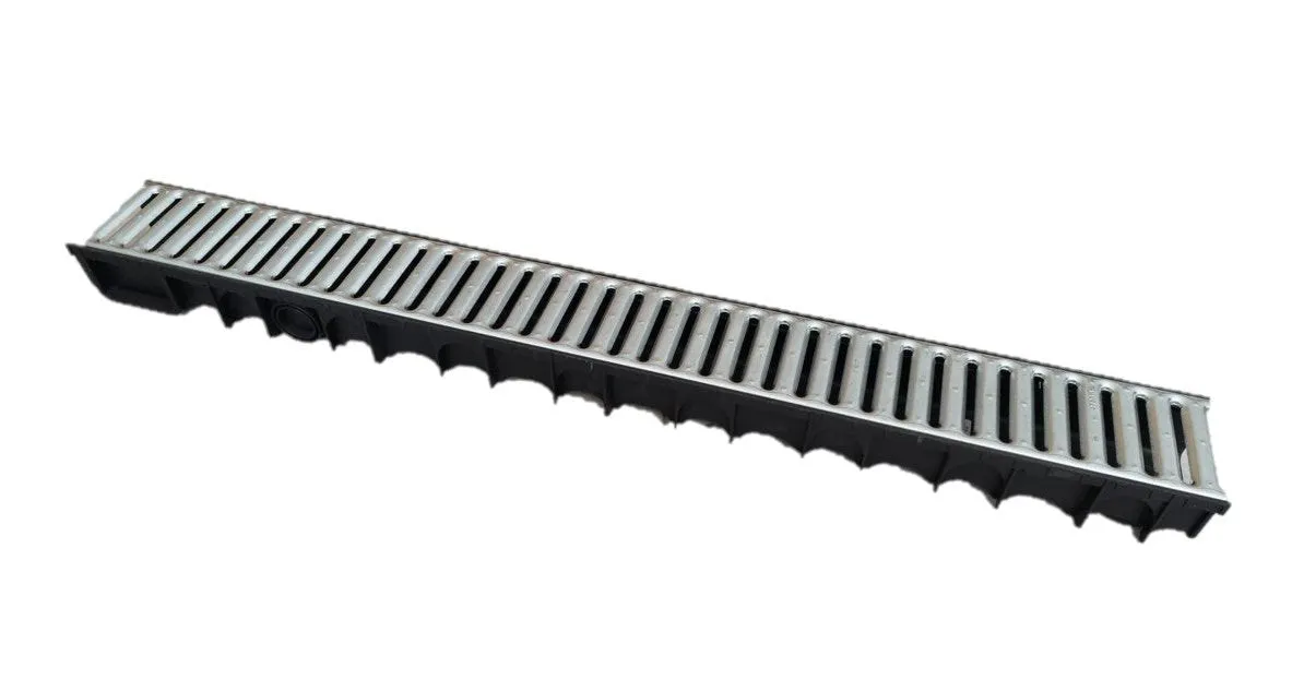 Canal Compact Grelha Galvanizada Alt.5.7cm