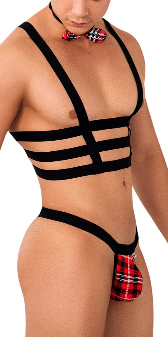 Candyman 99634 Harness Two Piece Set Black